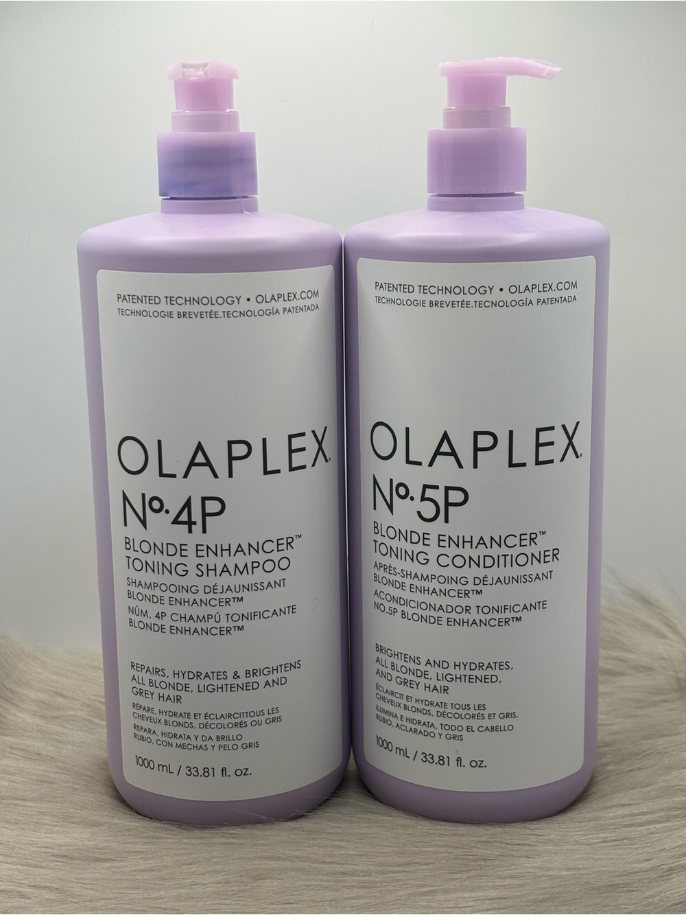 Olaplex No5p blonde enhancer toning shampoo & conditioner set